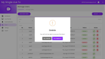 My Single Live TV Android App with Admin Panel Screenshot 24