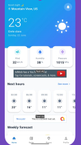 RainAlert - Hyperlocal Rain Prediction App Screenshot 1